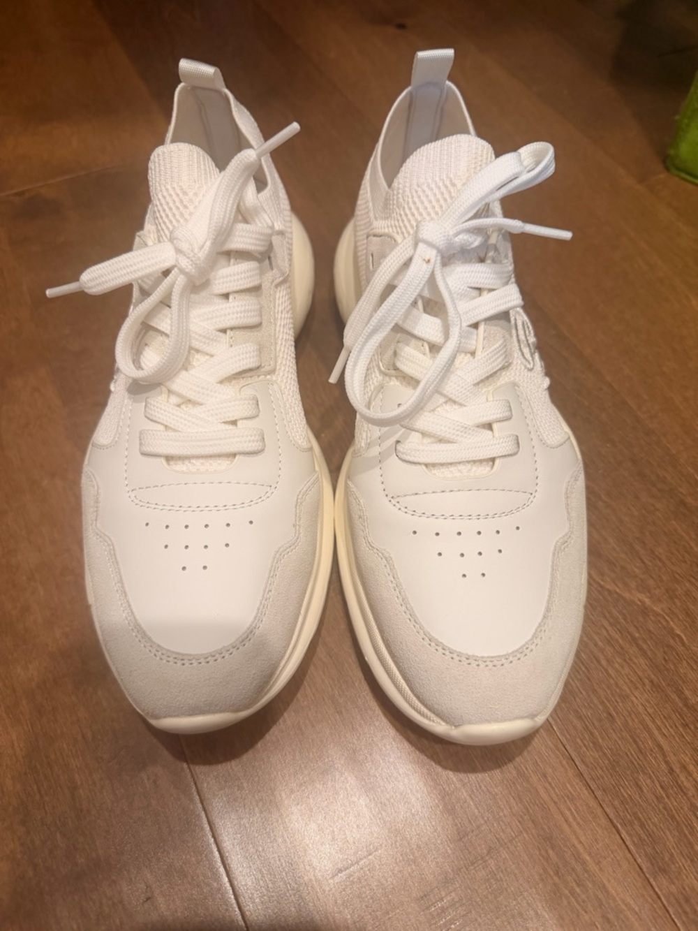 Stewart Weitzman Women’s White Athletic Sneakers - Minimal Design